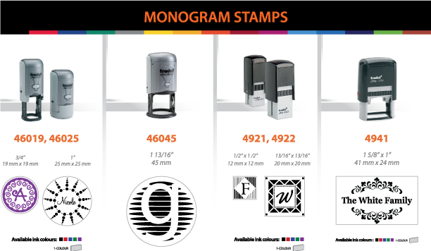 Monogram Stamps